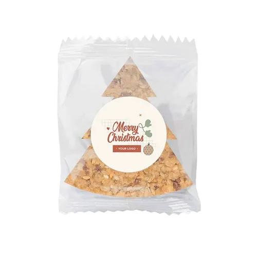 BARRE DE CÉRÉALES SAPIN DE NOËL