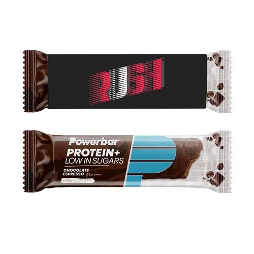 Barre énergétique Powerbar avec emballage imprimé - Protéines Plus (à faible teneur en sucre)