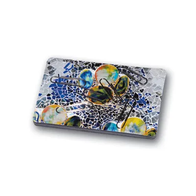 Base magnétique avec 10 trombones