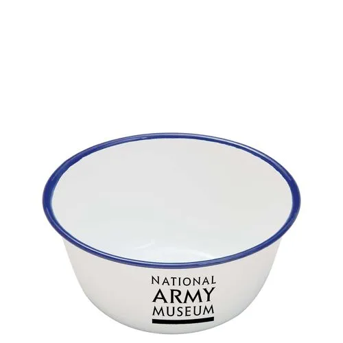 Bassin à pudding en émail (18x9cm)