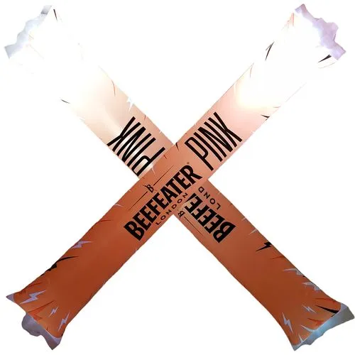 Bâtons Gonflables allumés avec LED et personalisée