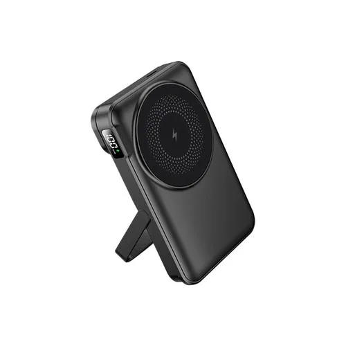 Batterie de secours 10000mah 3en1 avec support et recharge Apple Watch - gris