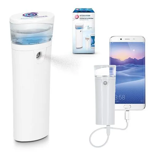 BATTERIE EXTERNE AVEC BRUMISATEUR LI-ION 2000 mAh