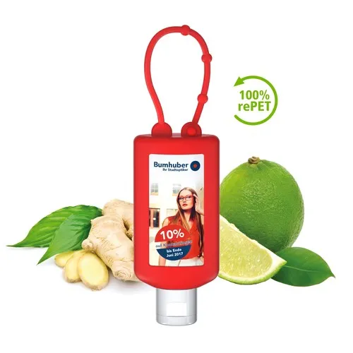 Baume pour les mains Gingembre, Bumper 50 ml, rouge, Body Label