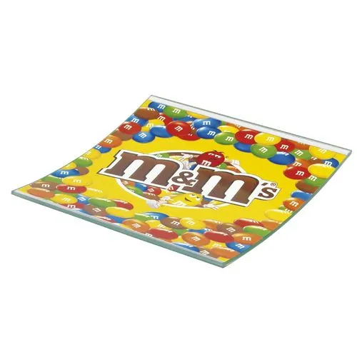 Ramasse-Monnaie Transparent Personnalisable en Verre Haute Résistance