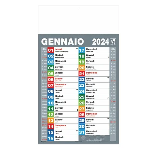 Calendrier Trimestriel Mural Personnalisable - 31x53 cm - Lot de 100