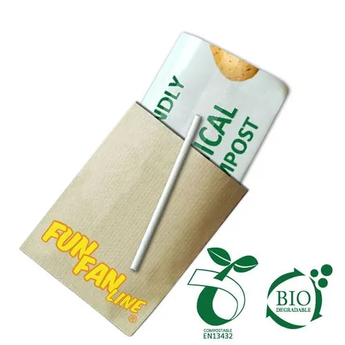 Bâtons d'applaudissement gonflables 100% compostables personnalisables