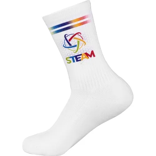 Chaussettes Sport Personnalisables - Style Tennis | Dès 10 Paires