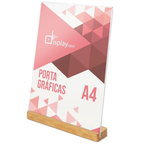 Pupitre Porte-Affiche A4 Personnalisable - Sérigraphie