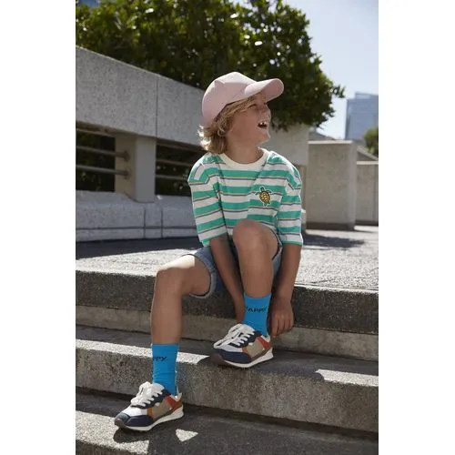 Casquette à 5 Panneaux pour Enfant en Coton Biologique