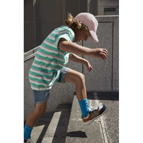 Casquette à 5 Panneaux pour Enfant en Coton Biologique