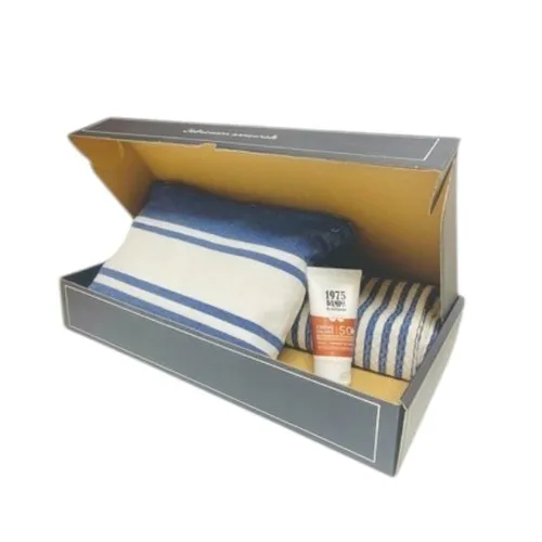 Trousse coton écru personnalisable 23x17x6cm - Commerce équitable