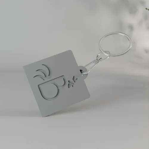 Porte-clés Résine 3D Personnalisé Made in France - Production Solidaire