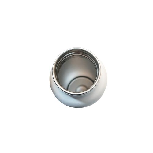 Bouteille Isotherme 750ml Blanc Bambou - Personnalisable