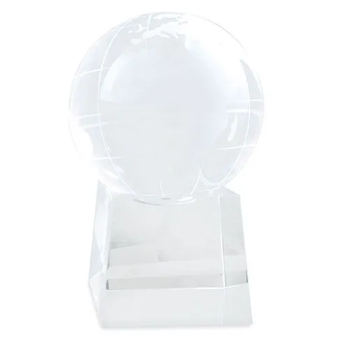 TROPHÉE GLOBE EN VERRE "ORBE"
