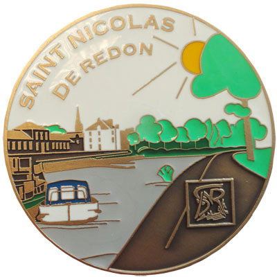 Médaille Bronze Personnalisable 75mm - Fabrication Française