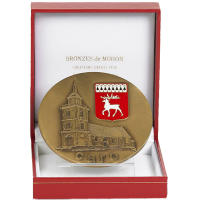 Médaille Bronze Personnalisable 75mm - Fabrication Française