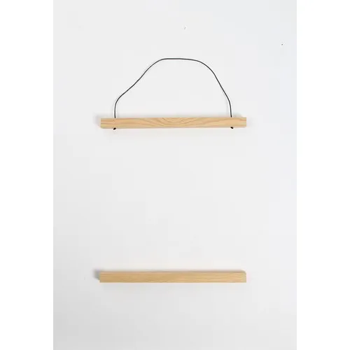 Cadre Magnétique en Bois de Frêne Personnalisable - Format Medium