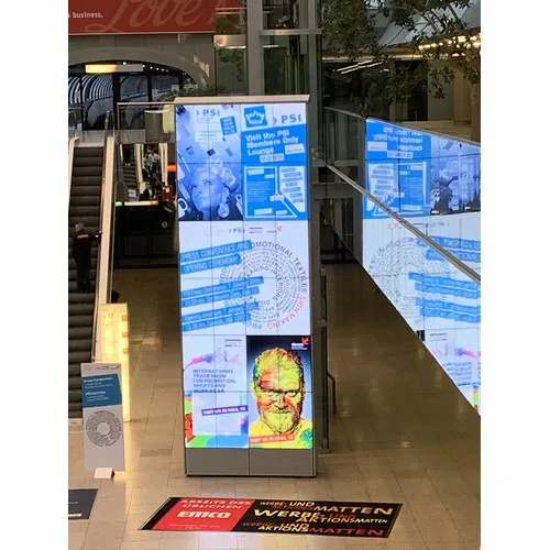 Tapis de sol personnalisé pour salons professionnels et showrooms