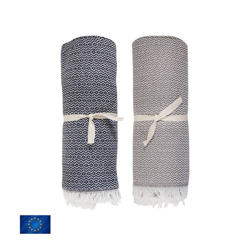 Plaid Personnalisable Éco-Responsable 150x200 cm - Tissage Jacquard