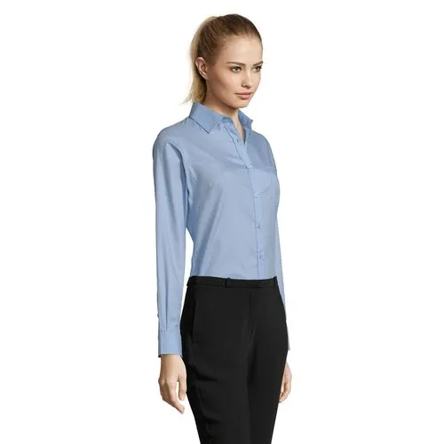 Chemise Femme Manches Longues Corporate - Coupe Cintrée Premium