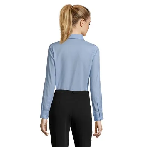 Chemise Femme Manches Longues Corporate - Coupe Cintrée Premium