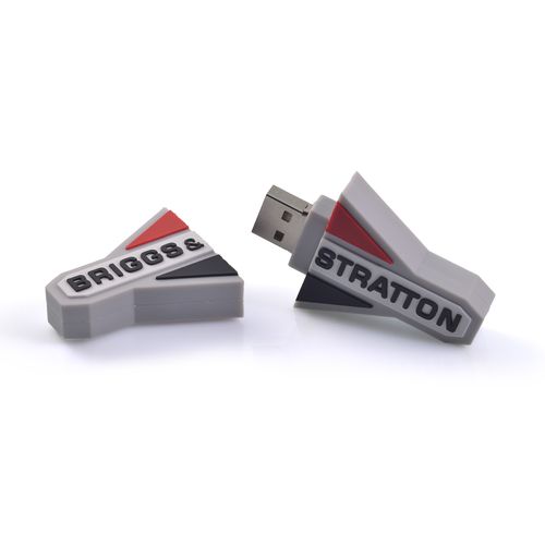 Clés USB personnalisées en PVC - À partir de 100 pièces