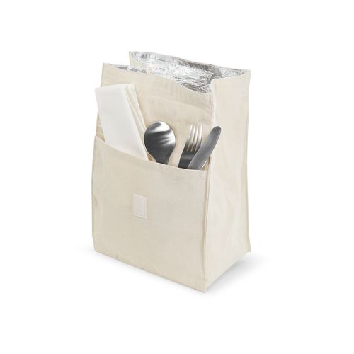 Lunch Bag Isotherme Bio 180g Personnalisable - Coton Biologique