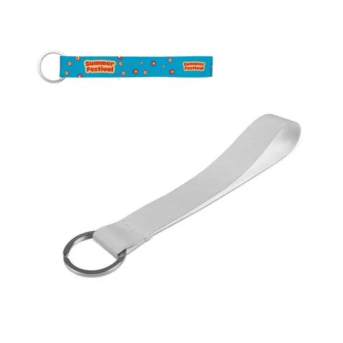 Lanyard Court Personnalisable Sublimation avec Anneau - Fabrication Europe