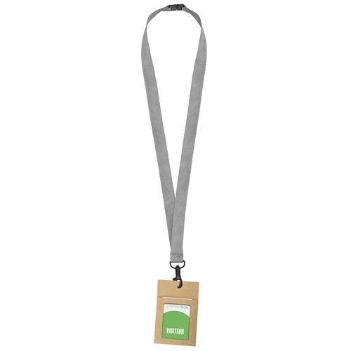 Porte-badge personnalisé en kraft écologique sur mesure