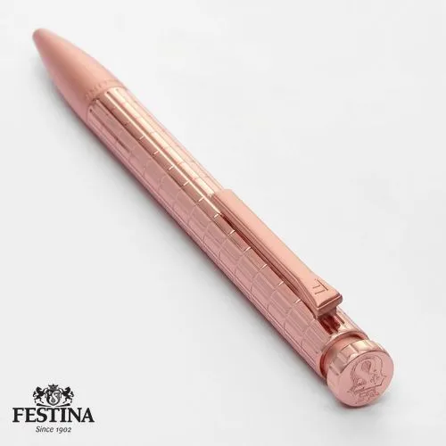 Stylo Bille Diamond Rose Gold - Édition Premium Personnalisable