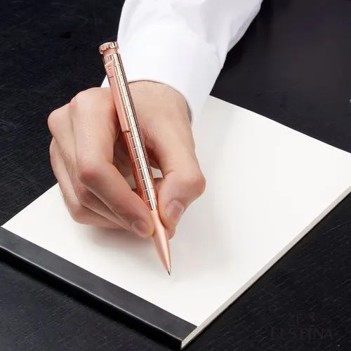 Stylo Bille Diamond Rose Gold - Édition Premium Personnalisable