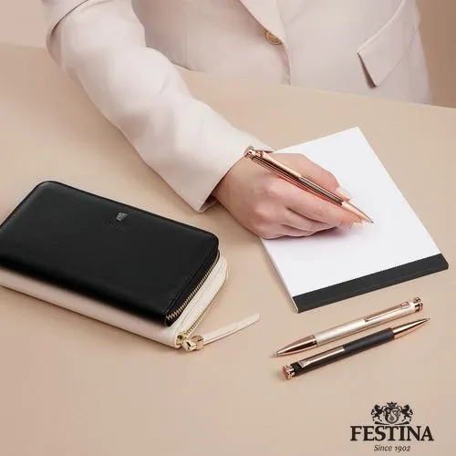 Stylo Bille Diamond Rose Gold - Édition Premium Personnalisable
