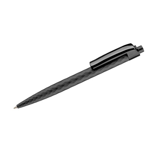 Stylo à bille personnalisable effet froissé avec clip transparent