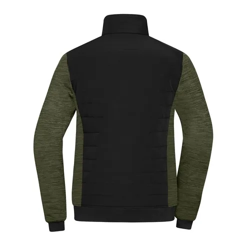 Ladies' Padded Hybrid Jacket