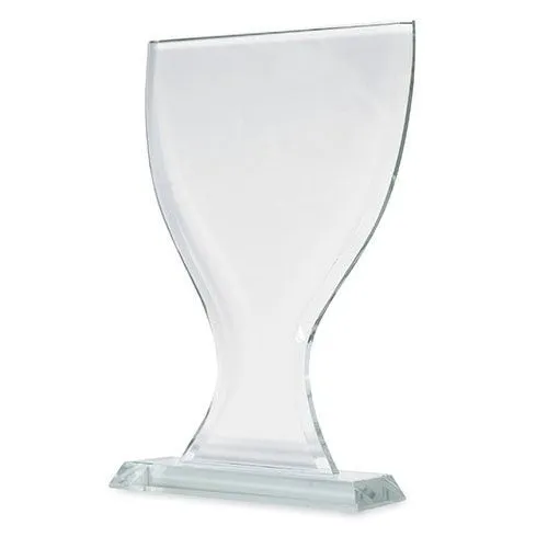 TROPHÉE EN VERRE FORME COUPE