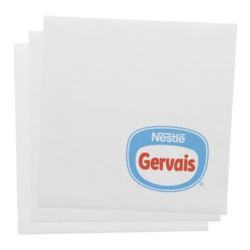 Serviette Cocktail 24x24cm Personnalisée 2 Plis - Dès 5400 ex.