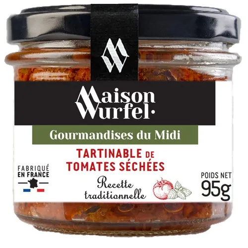 TARTINABLE DE TOMATE SECHEES RECETTE TRADITIONNELLE