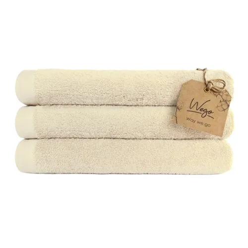 Drap de bain écologique en coton bio 450g/m² personnalisable