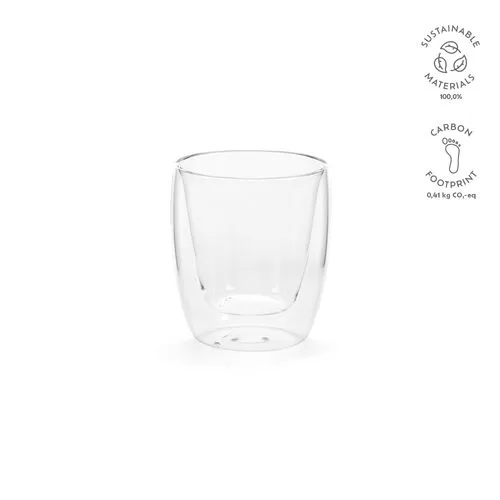 Tasse Meuse 220 en verre borosilicate 250 ml, double paroi
