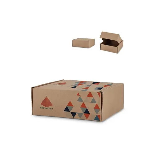 Boîte Cadeau Carrée Personnalisable 24x24 cm - Packaging Premium