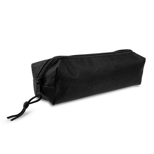Trousse à stylos personnalisable en polyester 600D - Noir