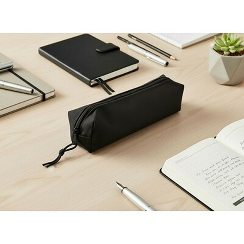 Trousse à stylos personnalisable en polyester 600D - Noir