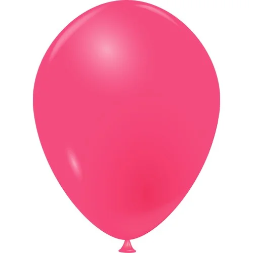 Ballons publicitaires forme CŒUR envergure 35cm imprimés sur 1 face en 1 couleur, par sérigraphie