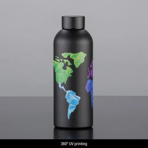 Bouteille Thermique Nordic 500 ml - Acier Inox Premium Personnalisable