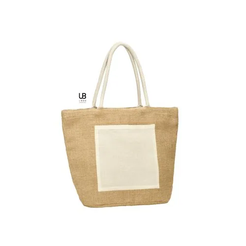 Sac Shopping Jute Anses Rondes Personnalisable - BELEM
