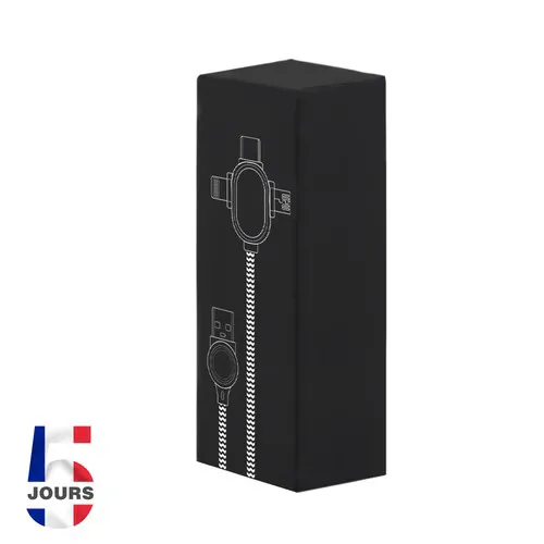 CABLE LED 3EN1 TRANFERT ET CHARGE **