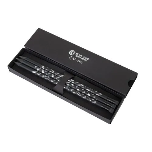 ETUI-FOURREAU BLACK 3 CRAYONS