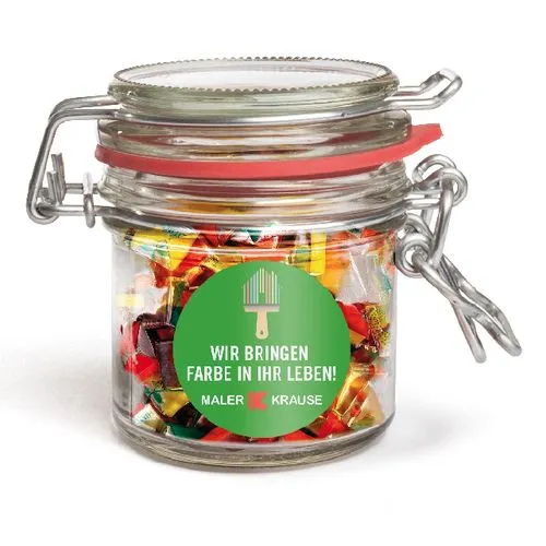 BONBONS FRUITES dans un bocal vintage