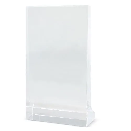 TROPHÉE EN VERRE DE FORME RECTANGULAIRE "DIVO"